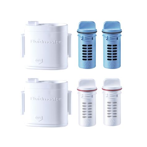 Fluidmaster Flush 'n Sparkle Automatic Toilet Cleaning System Refills, Blue  2-Pack in the Toilet Accessories department at