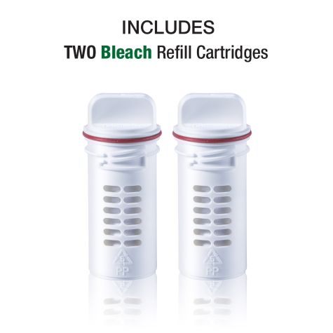 Flush 'n Sparkle Bleach Toilet Cleaner Refill Cartridges 2-Pack