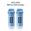 Flush 'n Sparkle Toilet Cleaning System Blue Refill Cartridge 2-Pack