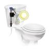 Fluidmaster PerforMAX Kohler and American Standard Toilet RepairKit with Seals and Green Toilet Tool
